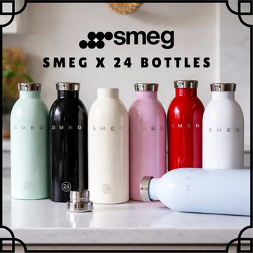 SMEG x 24Bottles Clima Bottle 500ml stainless steel insulated water bottle premium drinkware