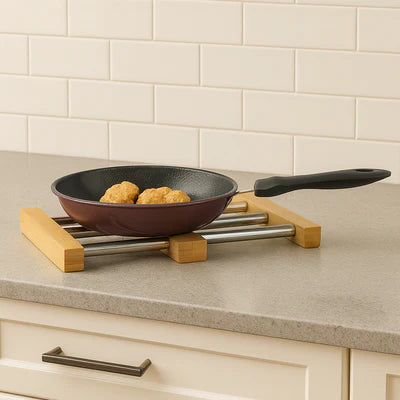 Shengya Wooden Expandable Wok Stand