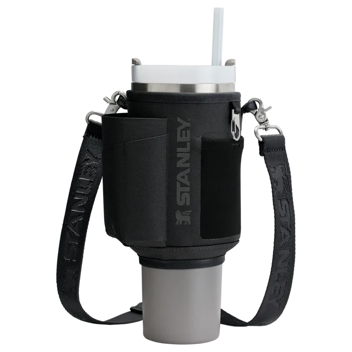 Stanley Quencher Carry-All Crossbody Tumbler Bag with Adjustable Strap & Storage Pocket – Fits 40oz Tumbler