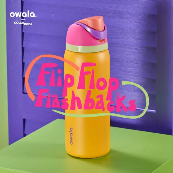 Owala FreeSip 32oz Bottle – FlipFlop Flashbacks