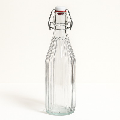 1000ml Clip Glass Bottle