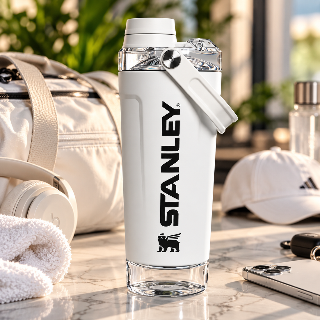 Stanley Activate Shaker Bottle - 20 OZ | Chalk |