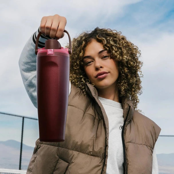 Owala FreeSip® Sway Tumbler 30oz | Black Cherry