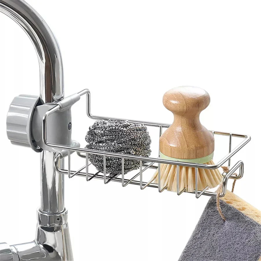 Sink Caddy Organizer Stainless Steel