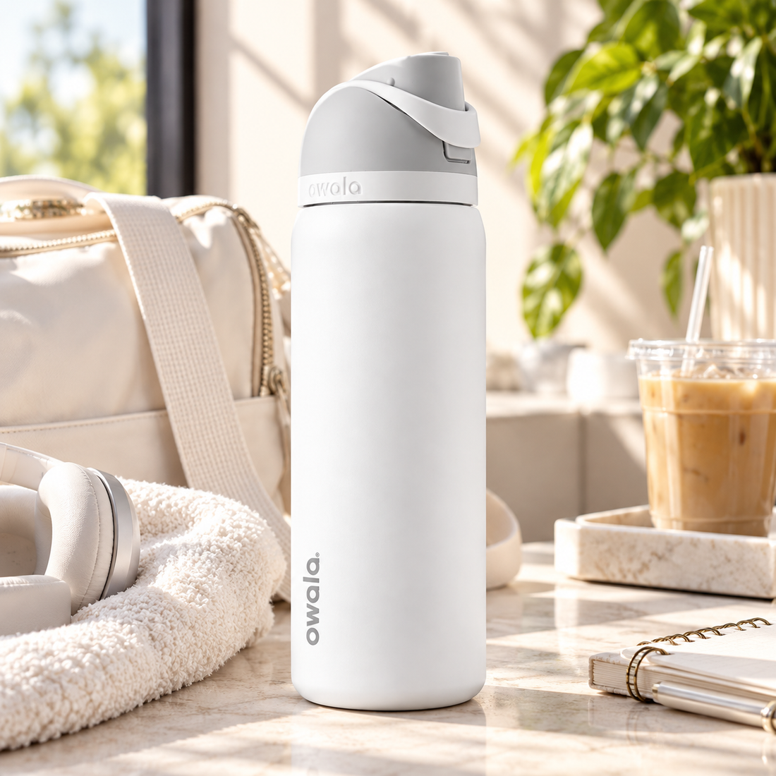 Owala FreeSip® 32oz – Marshmallow