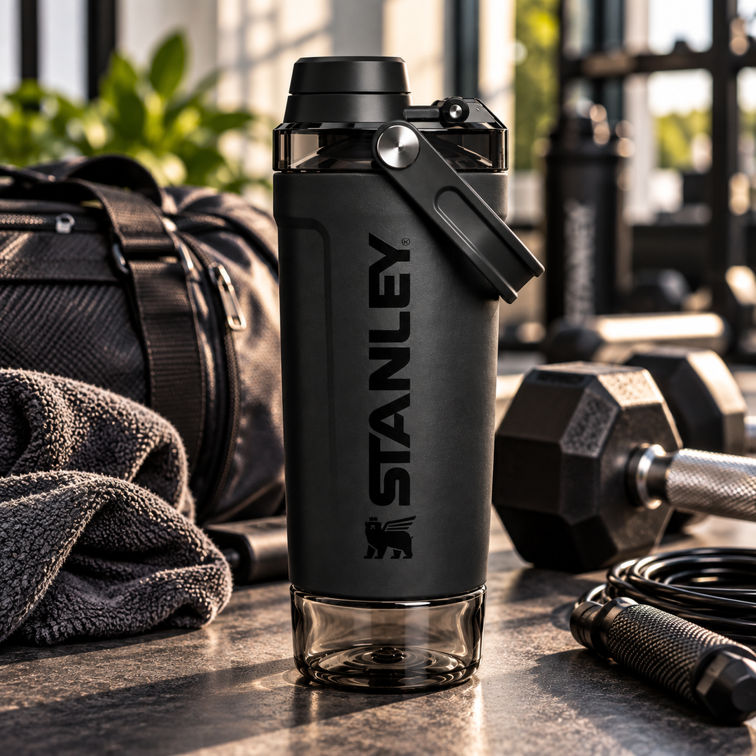 Stanley Activate Shaker Bottle – 20oz | Black 2.0