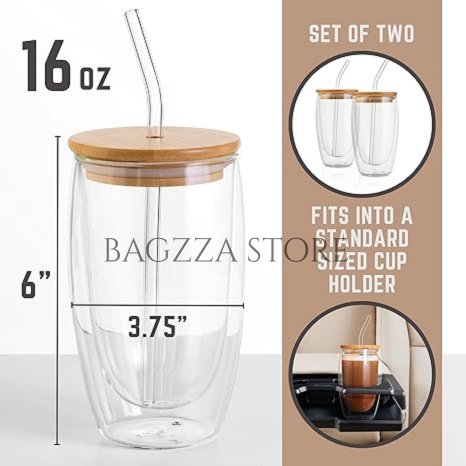 Double Walled Coffee Mug with Lid