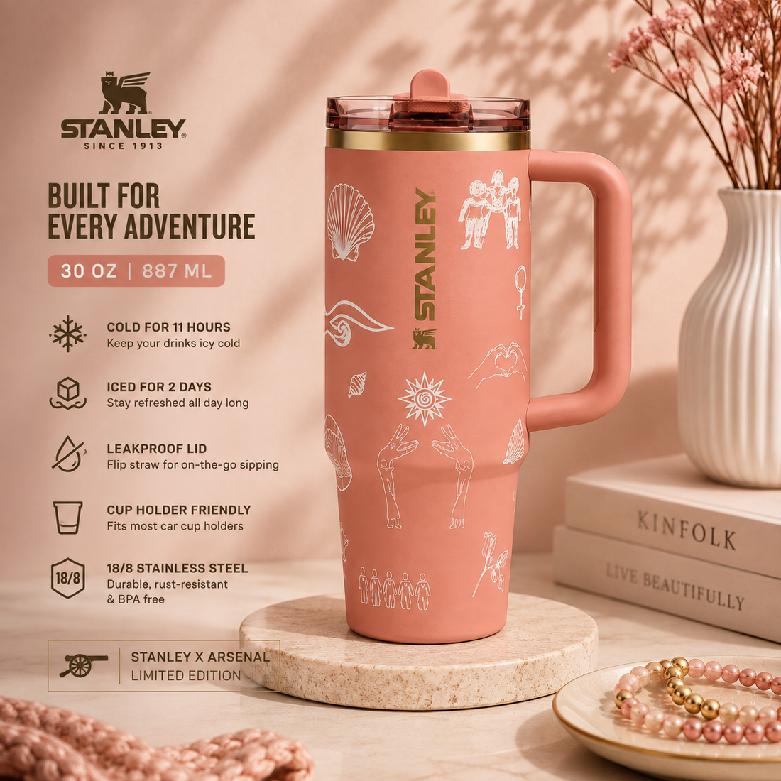Stanley x Nest 30oz ProTour Tumbler – Her Symbols, Her Story