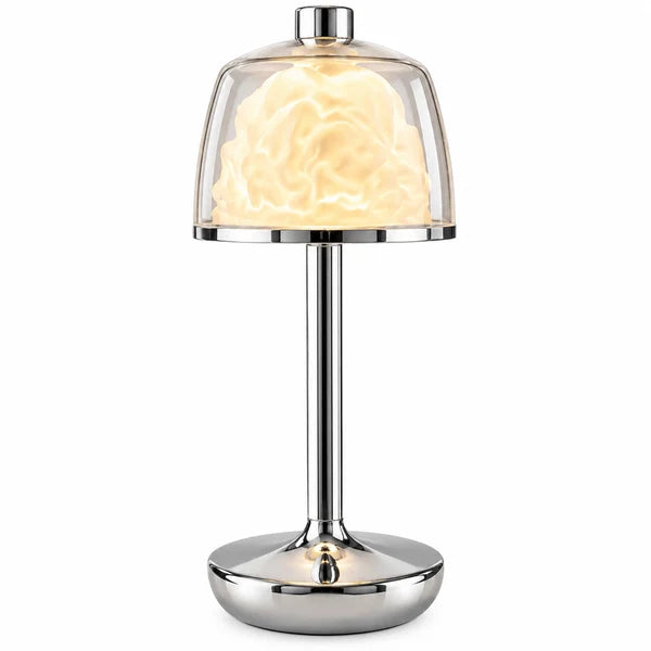 Luna Glow Crystal Touch Table Lamp