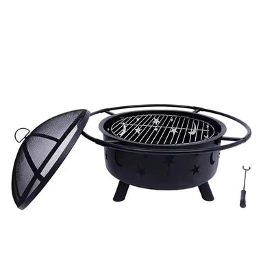 Outdoor Wood Burning Fire Pit