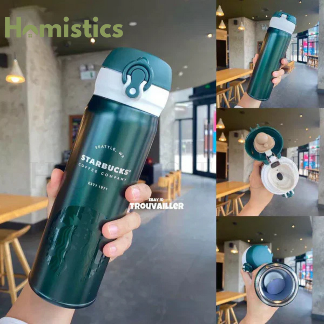 STARBUCKS Insulated Tumbler- Green -450 ml