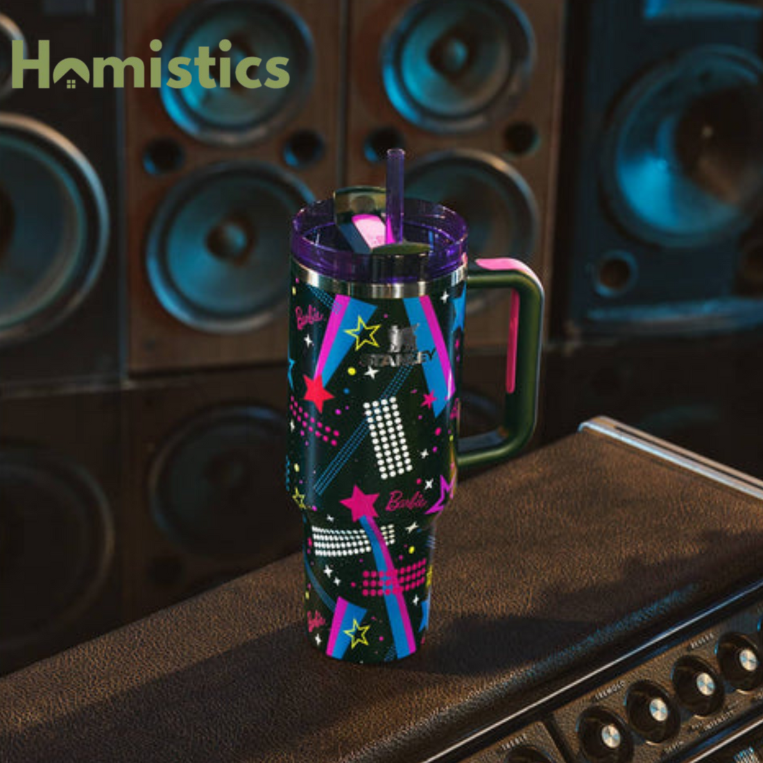 The Stanley x Barbie Quencher | 40 OZ - '80s Rockers