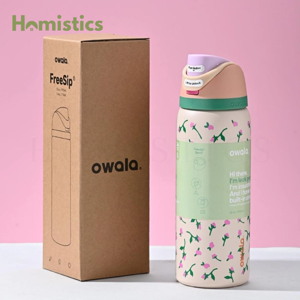 Owala FreeSip® Tea Time Rosebud Floral 32oz Urban Outfitters