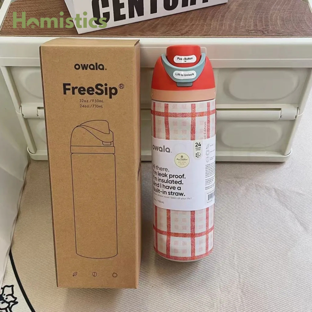 Owala FreeSip® Water Bottle - 32oz | Hearth & Hand Magnolia Gingham