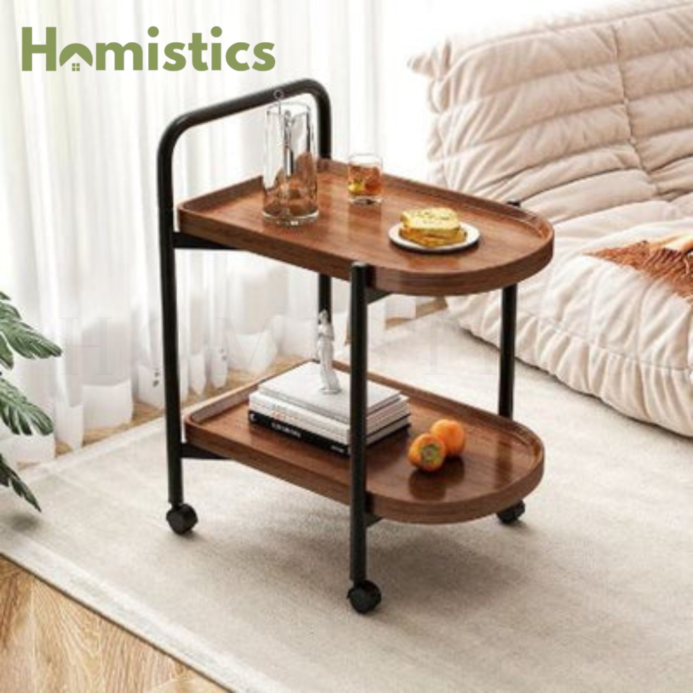 2 Tier Premium Serving Cart