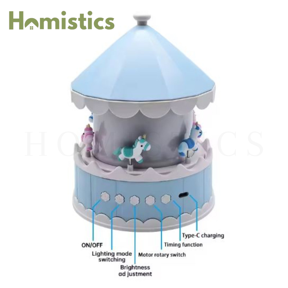 Sleepy Time Carousel Nightlight & Projector