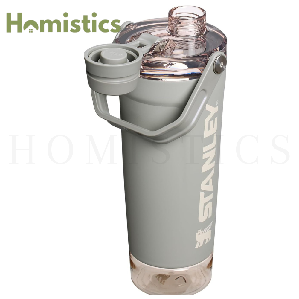 Stanley Activate Shaker Bottle 20 oz | Sage Grey