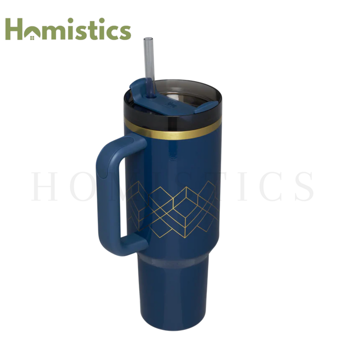 Deco Collection Quencher H2.0 FlowState™ Tumbler | 40 OZ - Night Fall Gloss Deco