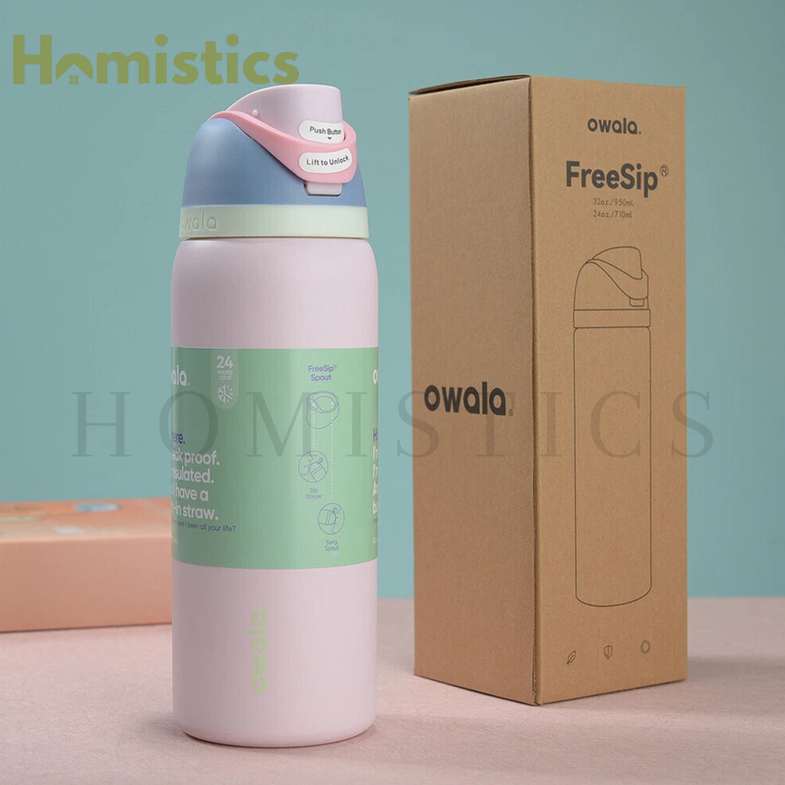 OWALA Freesip 24OZ Water Bottle - Hydration Redefined