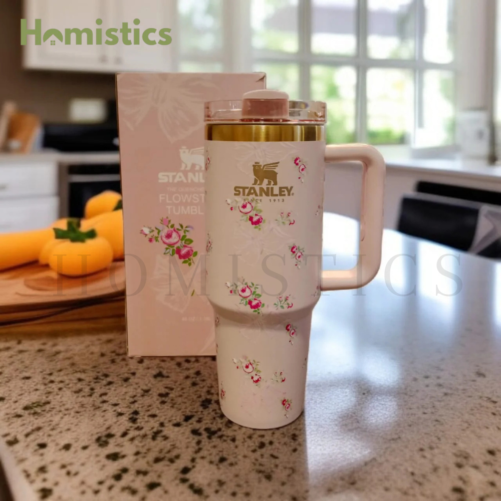 Stanley The Quencher H2.O Tumbler- 40oz | Pink Bow