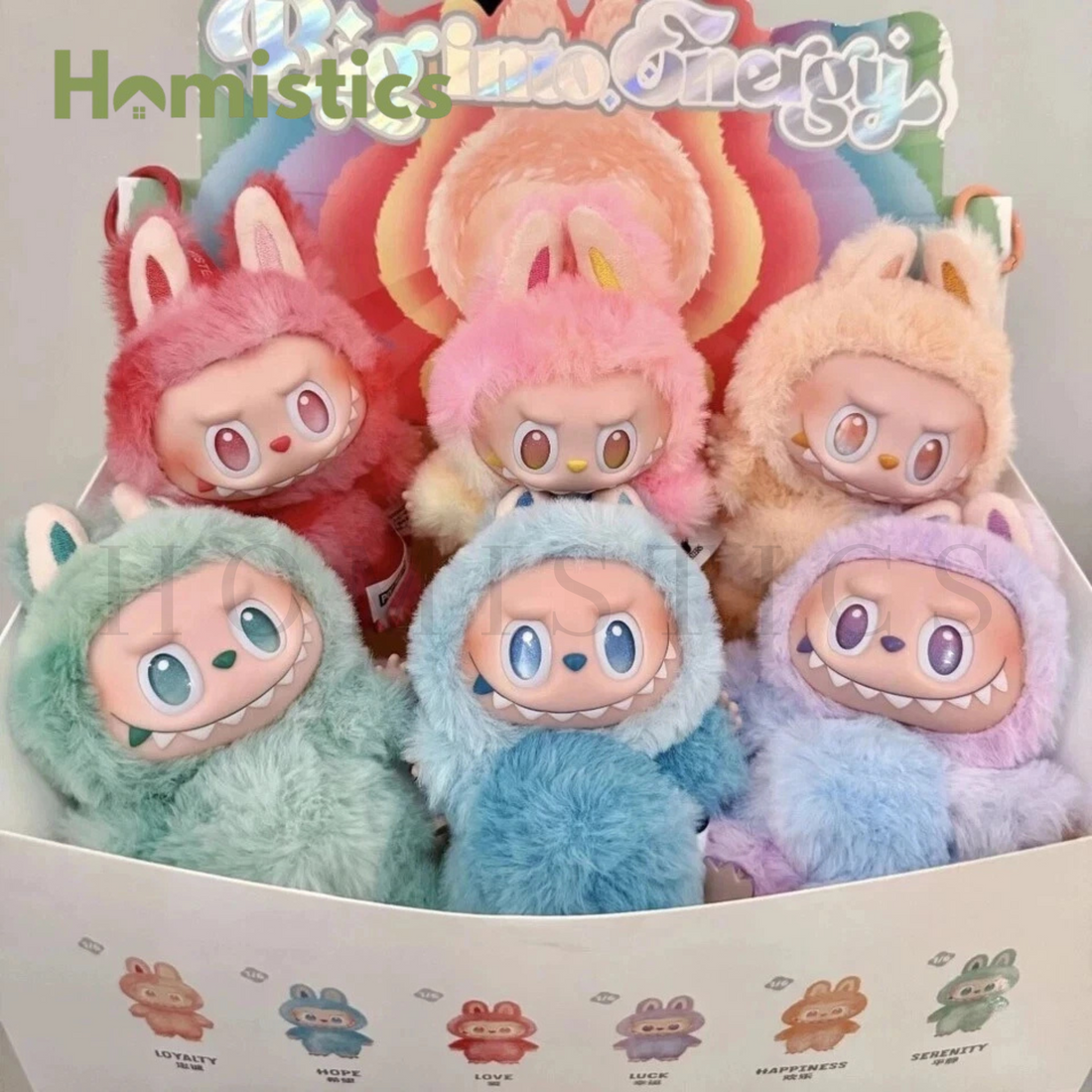 LABUBU Collectibles Plush Doll Keychain
