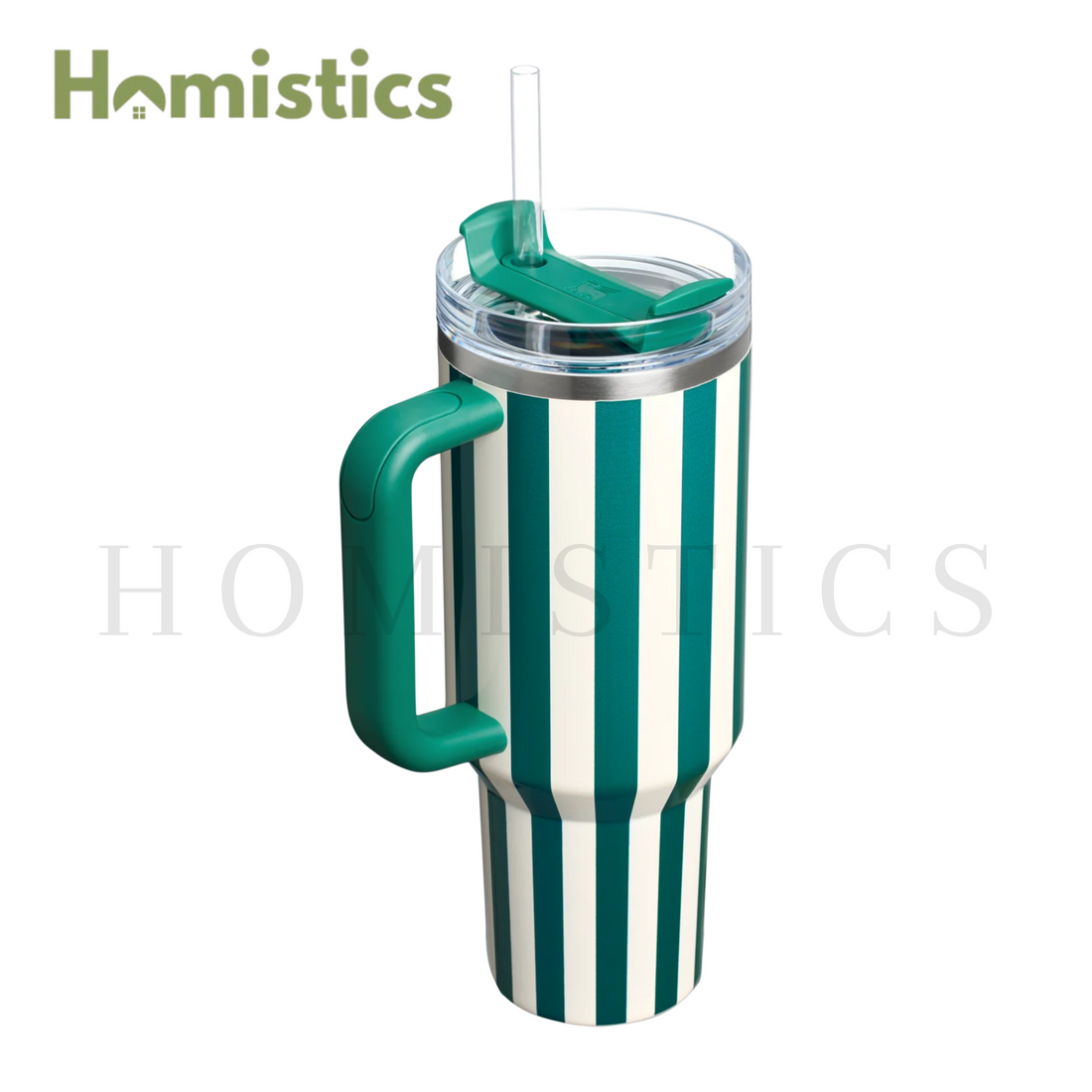 THE QUENCHER H2.0 FLOWSTATE™ TUMBLER 40OZ - EMERALD CABANA GLOSS