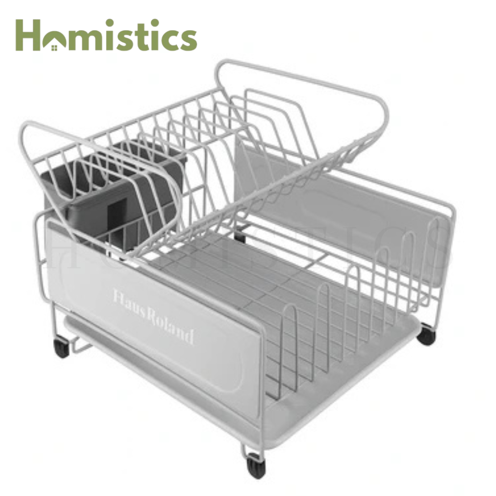 HausRoland Premium Dish Rack - Grey