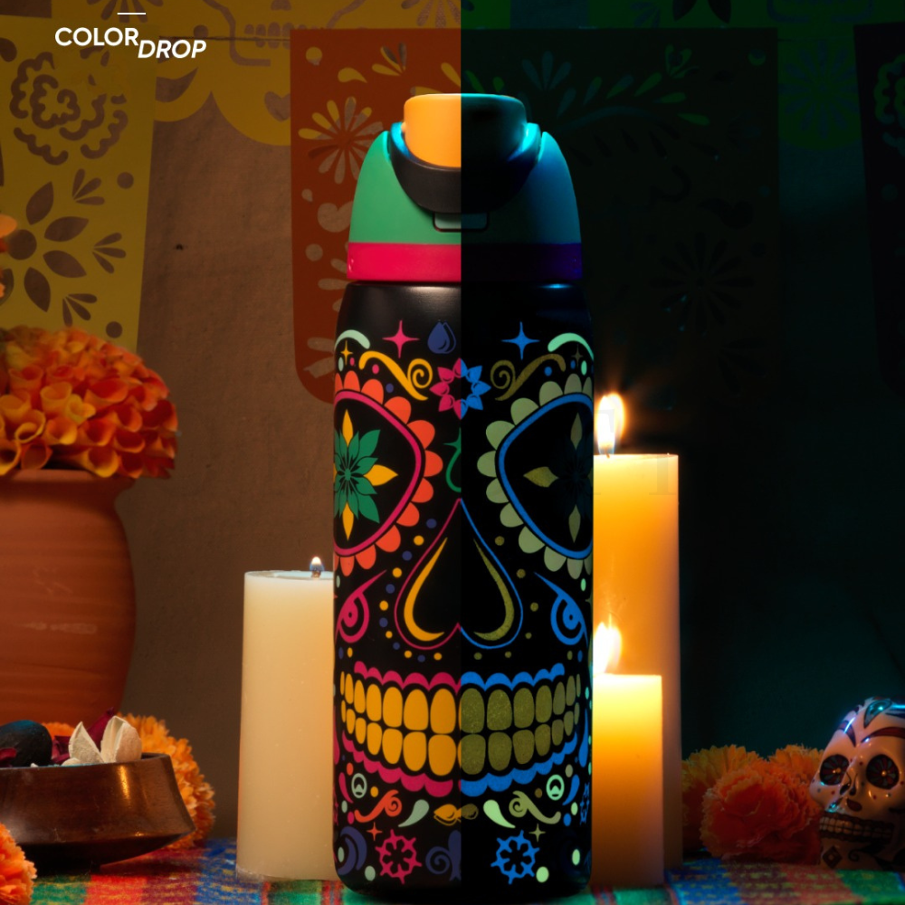 Owala FreeSip® Water Bottle - 24oz | Sugar Skull | Urban Outfitters