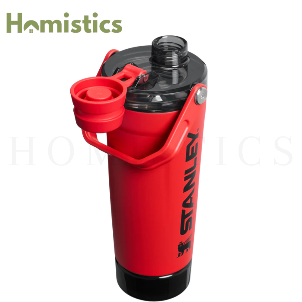 Stanley Activate Shaker Bottle - 20 OZ |Chilli Black|