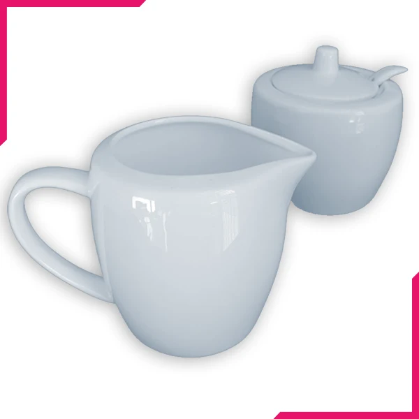 Symphony sugar and creamer with spoon