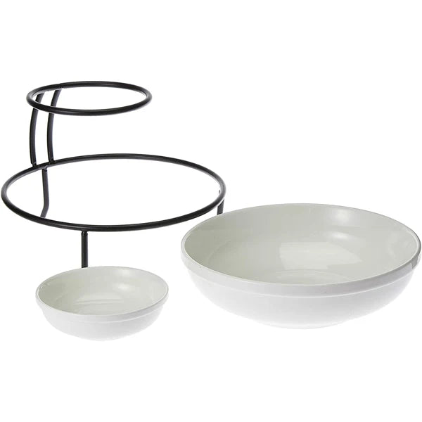 Symphony Alfresco Australia Tres Gourmet Chip & Dip Stand 12.5Cm 23Cm