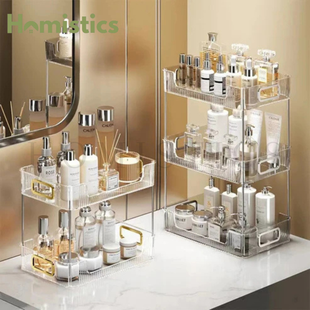 Multipurpose & Cosmetic Acrylic Storage Rack