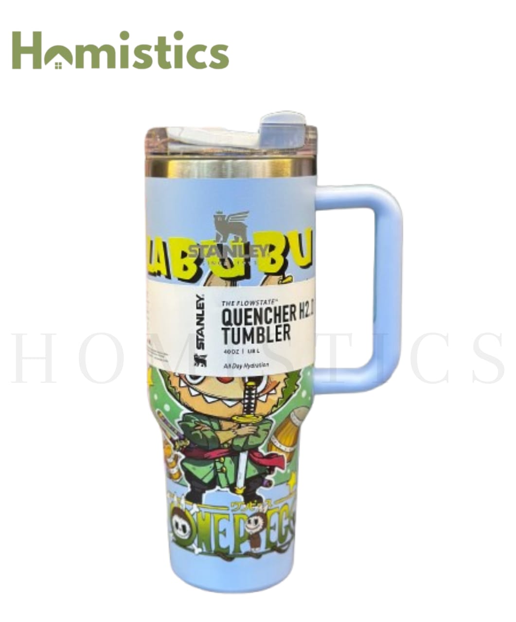 The Stanley x Labubu Limited Edition 40oz Quencher H2.0 Tumbler - One Piece