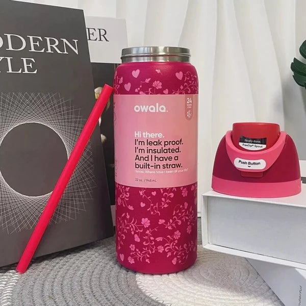 Owala FreeSip 32oz Love Letter Special Edition original view Pakistan