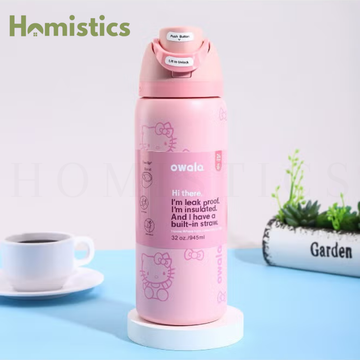 Owala FreeSip 32oz Hello Kitty insulated water bottle