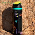 owala freesip glow bottle side angle leak proof design