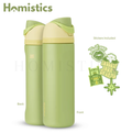 owala freesip bottle open lid straw cap design close view