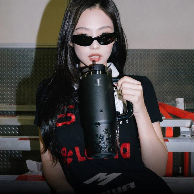 Stanley x JENNIE Quencher H2.0 Luxe Tumbler 40oz – Midnight Ruby Limited Edition