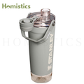 sage grey gym shaker bottle