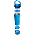 gym shaker bottle azure color