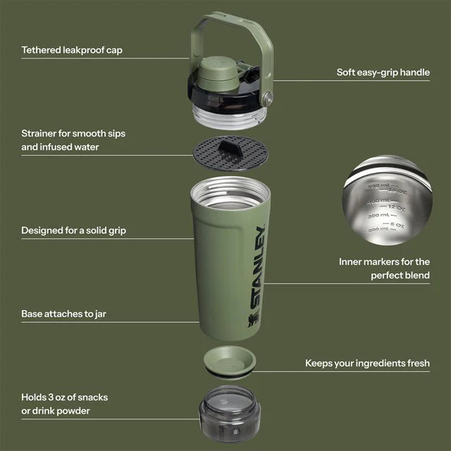 premium gym shaker Stanley